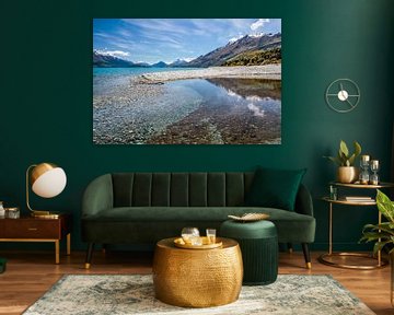 Shore of Lake Wakatipu, New Zealand by Christian Müringer