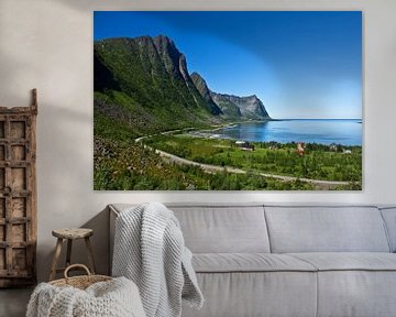 La côte sur Senja sur Anja B. Schäfer