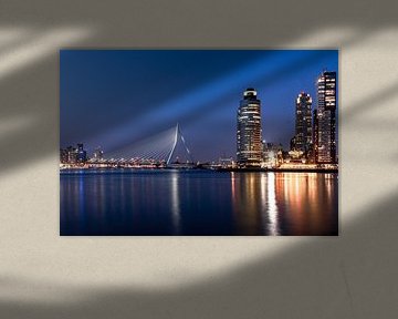Skyline Rotterdam van Manuel Diaz Alonso