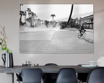 Urban Photography in Nice, French Riviera in Black and White by Carolina Reina Photography