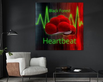 Black Forest Heartbeat Schwarzwald ART 1.0 von Ingo Laue