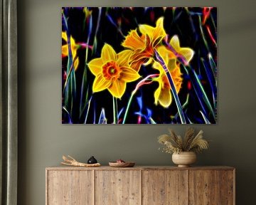 Neon Daffodils