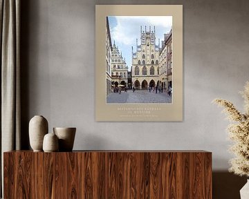 Stadhuis Münster | Vrede van Westfalen van Dirk H. Wendt