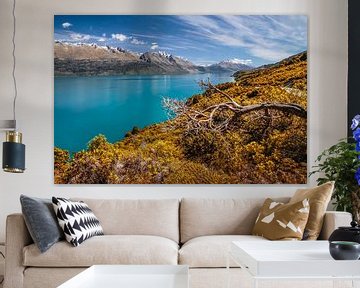 Lake Wakatipu, New Zealand by Christian Müringer