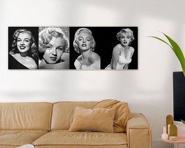 Collage Marilyn Monroe van Brian Morgan