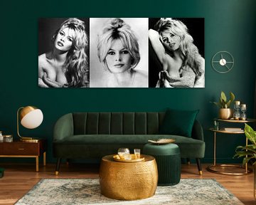 Brigitte Bardot Collage van Brian Morgan