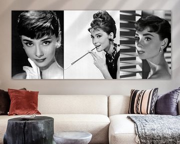 Audrey Hepburn Collage von Brian Morgan