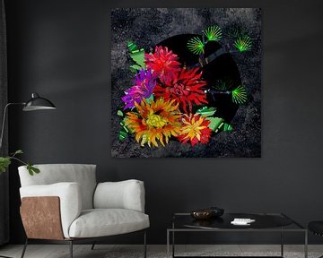 Chrysanthemums by Ruud van Koningsbrugge