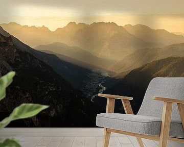 The Dolomites by sunset by Damien Franscoise