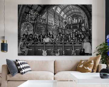Tote Rockstars Wiedervereinigung von Rene Ladenius Digital Art