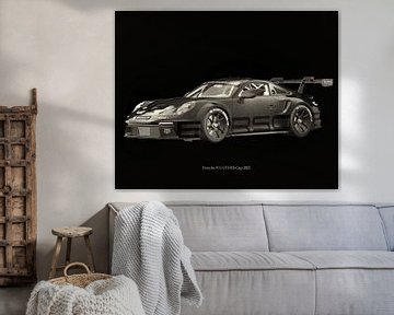 Porsche 911 GT-3 RS 2021 raceversie