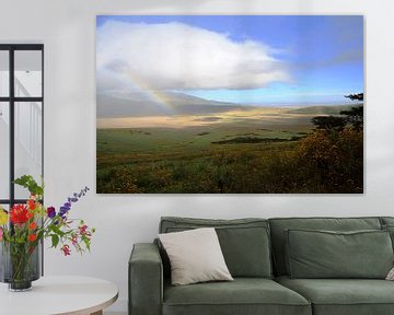 Ngorongoro-Regenbogen von BL Photography