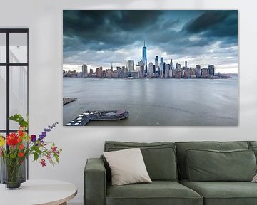 New York City Skyline Extremwetter