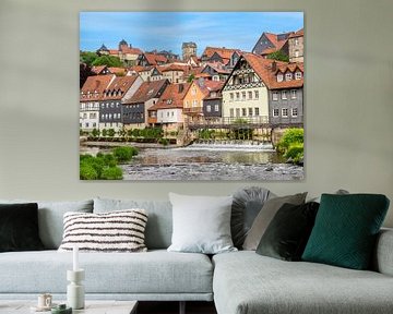 Panorama de la ville de Kronach en Bavière sur Animaflora PicsStock