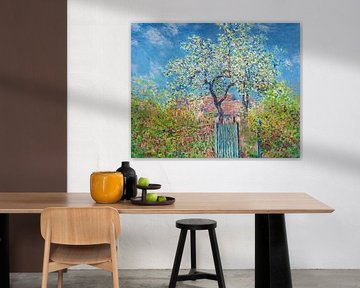 Blühender Birnbaum, Claude Monet