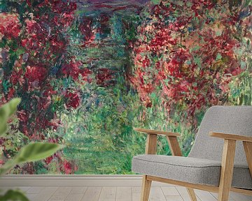 Das Haus in den Rosen, Claude Monet