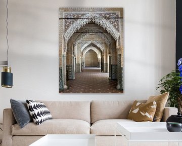 Alhambra - Gallery in the Sala de Los Reyes by René Weijers
