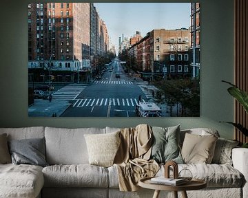 Straßenansicht New York City | USA / Amerika von Trix Leeflang