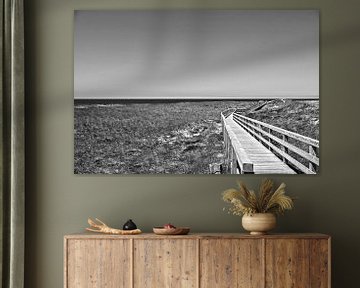 Boardwalk tussen de duinen van Norbert Sülzner