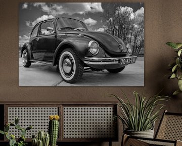 Vintage VW Beetle by Peter Bartelings