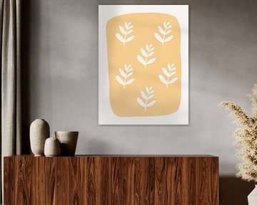 Abstract Botanisch Patroon van MDRN HOME