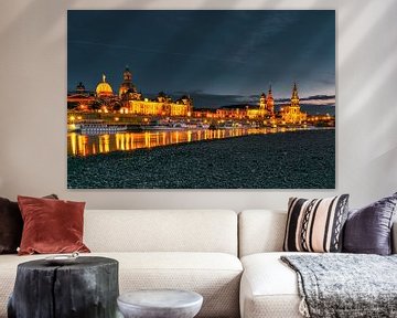 Dresden at night von Sven Frech