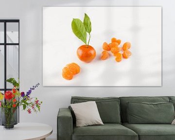 Satsumas, tangerine, mandarin, mandarijn, fruit; orange color, seasonal; healthy; diet; tropical; su van Ans van Heck