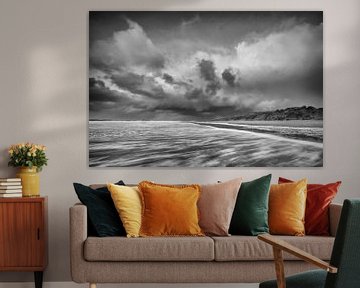 Storm clouds over the dunes of Zeeland! by Peter Haastrecht, van