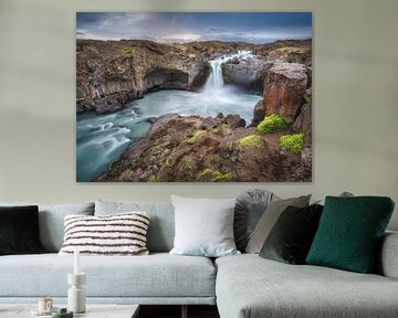 Wasserfall Island von FineArt Prints | Zwerger-Schoner |