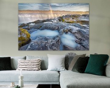 Magic Rainbow Falls Iceland von FineArt Prints | Zwerger-Schoner |