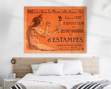 Plakat für den Salon des Cent, Armand Rassenfosse von Atelier Liesjes