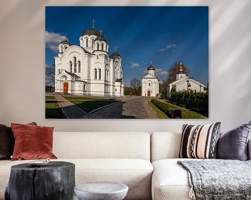 Orthodox church in Polotsk, Belarus by Adelheid Smitt