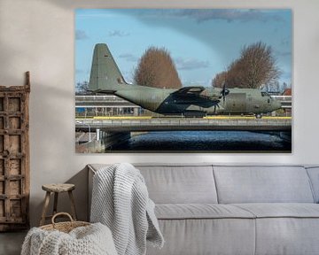 RAF C-130 Hercules visits Schiphol by Jaap van den Berg