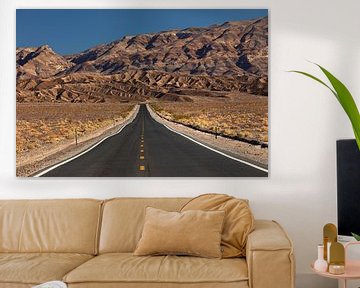 Road in Death Valley National Park, California, USA by Markus Lange