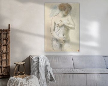 Nackte Frau, stehend, Armand Rassenfosse von Atelier Liesjes