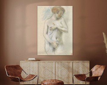 Naakte vrouw, staand, Armand Rassenfosse van Atelier Liesjes
