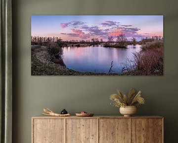 Panorama Molsbroek te Lokeren, België