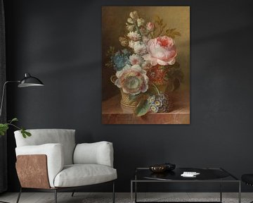 Still Life With Flowers, Cornelis van Spaendonck