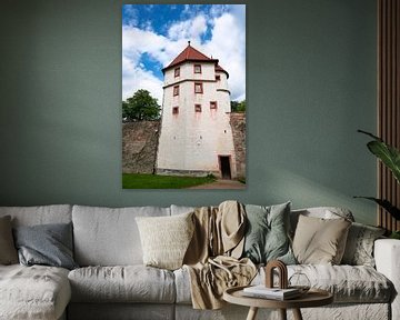 Gevangentoren op kasteel Wilhelmsburg in Schmalkalden van Heiko Kueverling