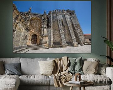 Kruisridder kerk in Tomar, Portugal van Joost Adriaanse