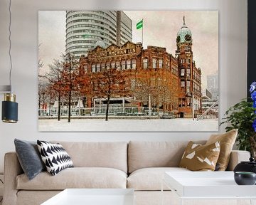 Winterbeeld Hotel New York van Frans Blok
