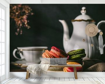 Macarons mit Tee von Daisy de Fretes