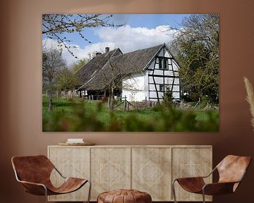 Half-timbered farmhouse in South Limburg by Rini Kools