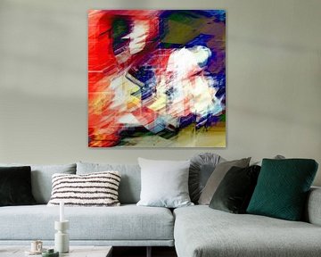 Brushstrokes XIV by Maurice Dawson