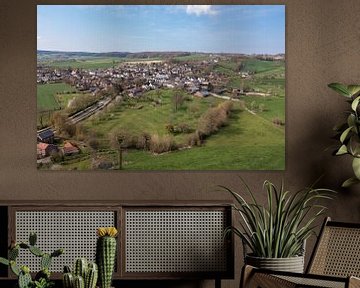 Luchtfoto van Epen in Zuid-Limburg
