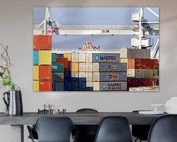 Haven van Duisburg (7-76322) van Franz Walter