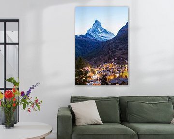 Zermatt und das Matterhorn in der Schweiz von Werner Dieterich