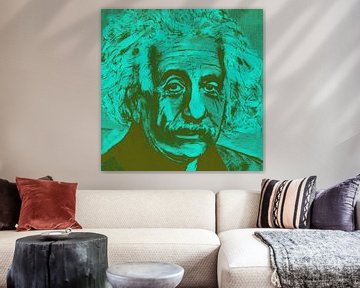 Albert Einstein E = mc2 van Kathleen Artist Fine Art