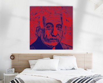 Albert Einstein E = mc 2 von Kathleen Artist Fine Art