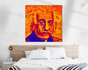 Albert Einstein E = mc2 van Kathleen Artist Fine Art